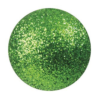 Bauble Glitter Green