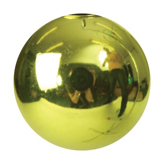 Bauble Shiny Lime Green