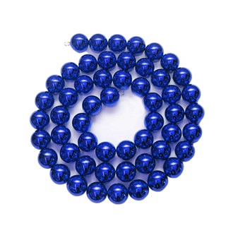 Ball Garland Shiny Blue 50mm Baubles 2.7M