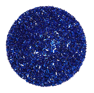 Bauble Long Glitter Purple 100mm 