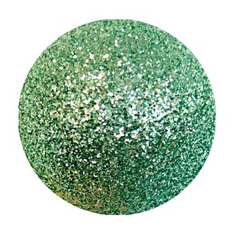 Bauble Glitter Light Green