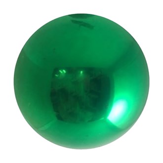 Bauble Shiny Green UV 70mm