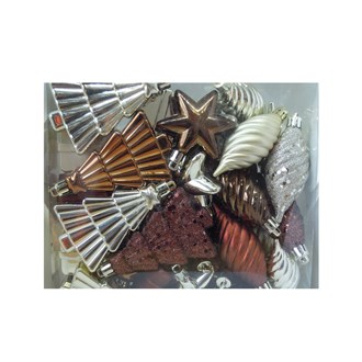 Ornament Pack Champagne and Bronze 