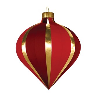Onion Inflatable Chiba Red and Dark Red with Gold 230Volt 2M x 1.7M