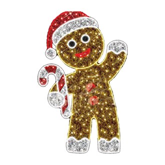 2D Gingerbread Man 1.8Mx1.12M 