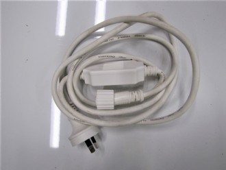 LED Light Power Lead White Cable 1.5M Outdoor