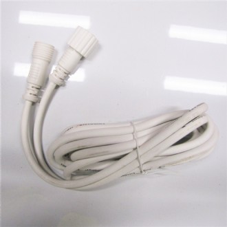 LED Light Extension Lead White Cable 3M Outdoor