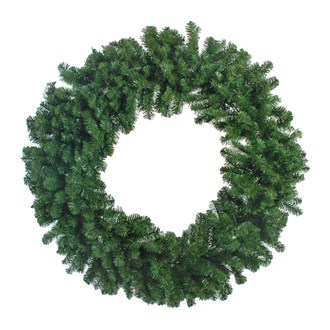 Wreath Single Sided Green 