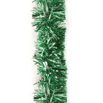 Tinsel Shiny Lime and Green 8 Ply 200mm x 6M