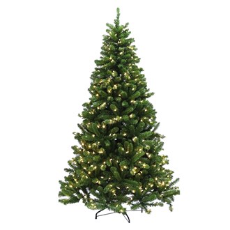 Christmas Tree Arctic Spruce Hinged Pre-Lit