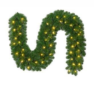 Garland Straight Colorado Pre-Lit Green 3M